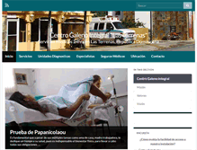 Tablet Screenshot of clinicalasterrenas.com